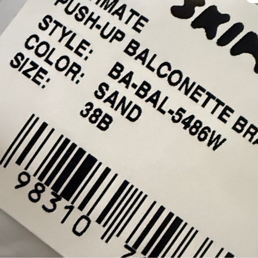 NEW Skims Ultimate Push-Up Underwire Balconette Bra NEW
38B - Picture 4 of 6